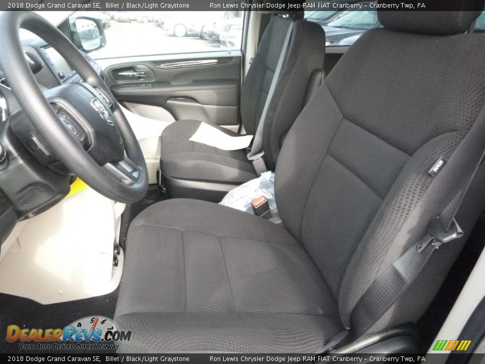 2018 Dodge Grand Caravan SE Billet / Black/Light Graystone Photo #13