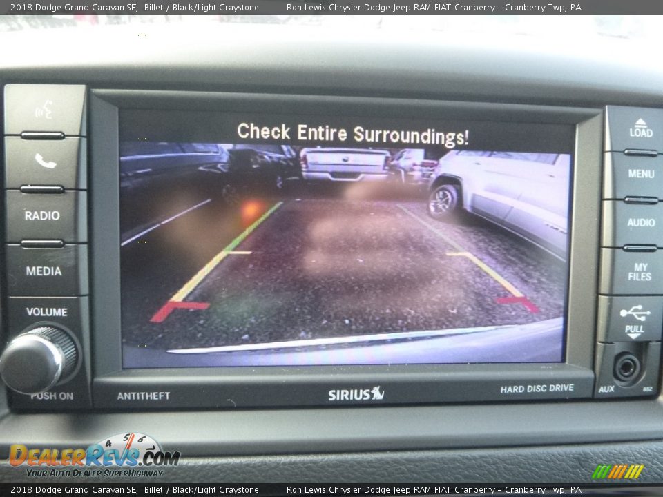 2018 Dodge Grand Caravan SE Billet / Black/Light Graystone Photo #17