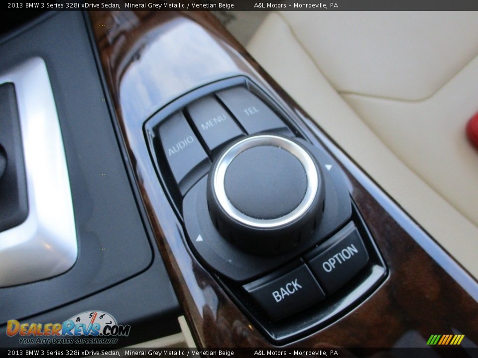 2013 BMW 3 Series 328i xDrive Sedan Mineral Grey Metallic / Venetian Beige Photo #17