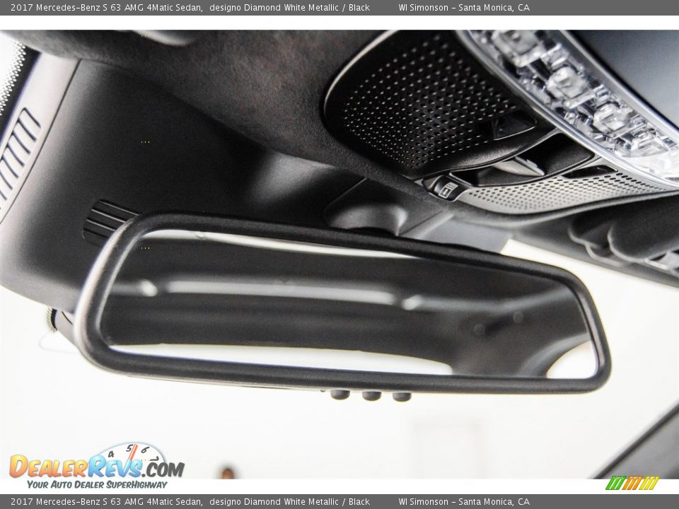 2017 Mercedes-Benz S 63 AMG 4Matic Sedan designo Diamond White Metallic / Black Photo #15