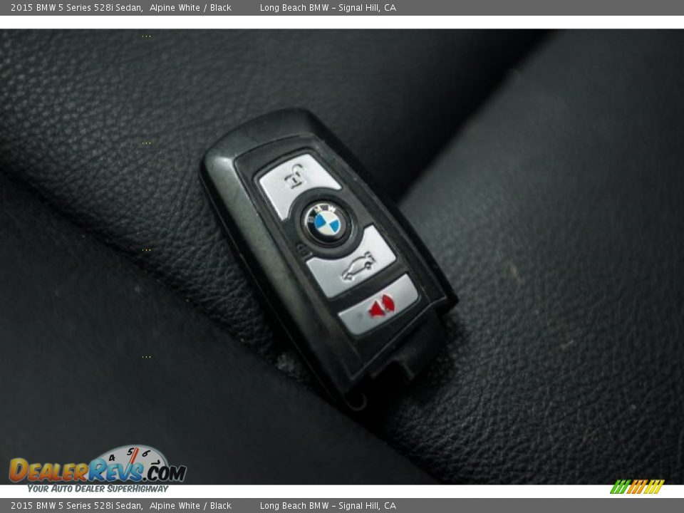 2015 BMW 5 Series 528i Sedan Alpine White / Black Photo #11