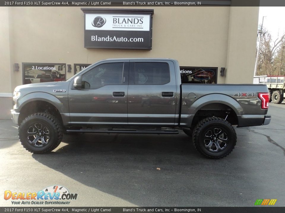 2017 Ford F150 XLT SuperCrew 4x4 Magnetic / Light Camel Photo #1