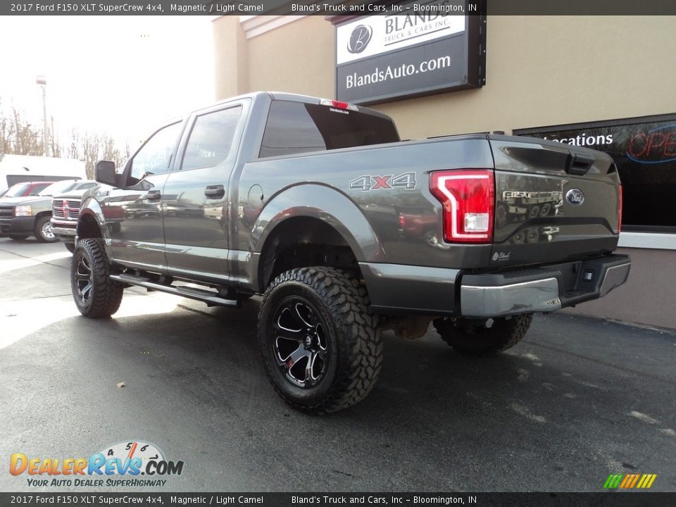 2017 Ford F150 XLT SuperCrew 4x4 Magnetic / Light Camel Photo #3