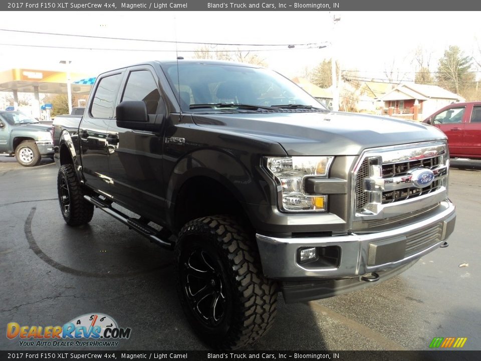 2017 Ford F150 XLT SuperCrew 4x4 Magnetic / Light Camel Photo #5