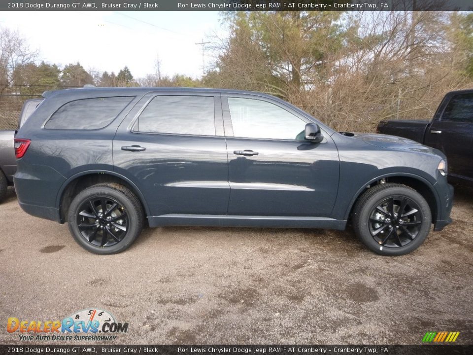 2018 Dodge Durango GT AWD Bruiser Gray / Black Photo #5
