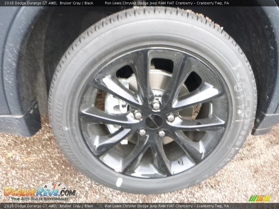 2018 Dodge Durango GT AWD Bruiser Gray / Black Photo #7