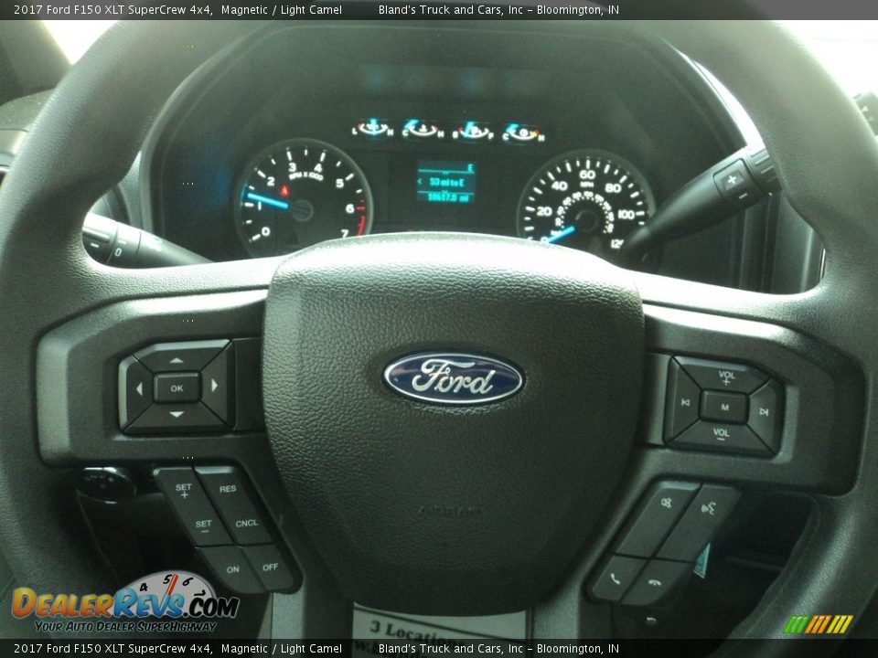 2017 Ford F150 XLT SuperCrew 4x4 Magnetic / Light Camel Photo #13