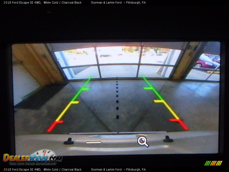 2018 Ford Escape SE 4WD White Gold / Charcoal Black Photo #13