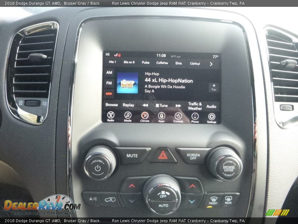 2018 Dodge Durango GT AWD Bruiser Gray / Black Photo #14
