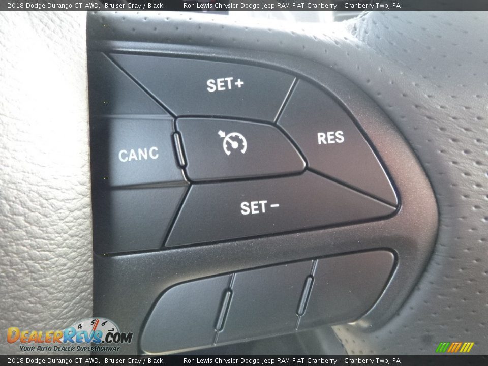 2018 Dodge Durango GT AWD Bruiser Gray / Black Photo #16