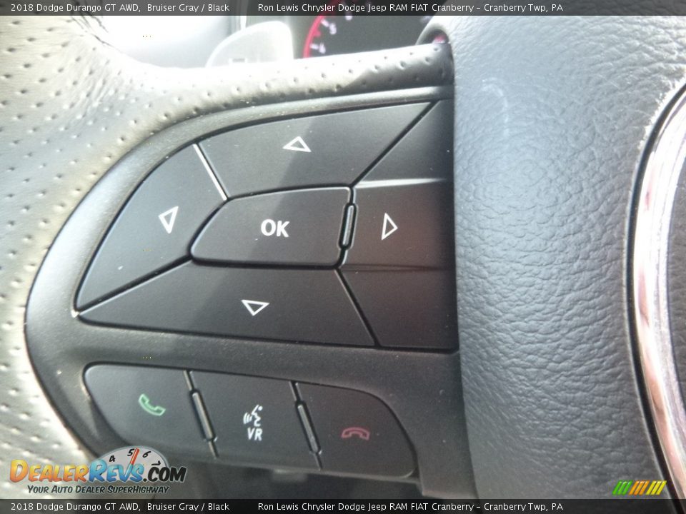 2018 Dodge Durango GT AWD Bruiser Gray / Black Photo #17