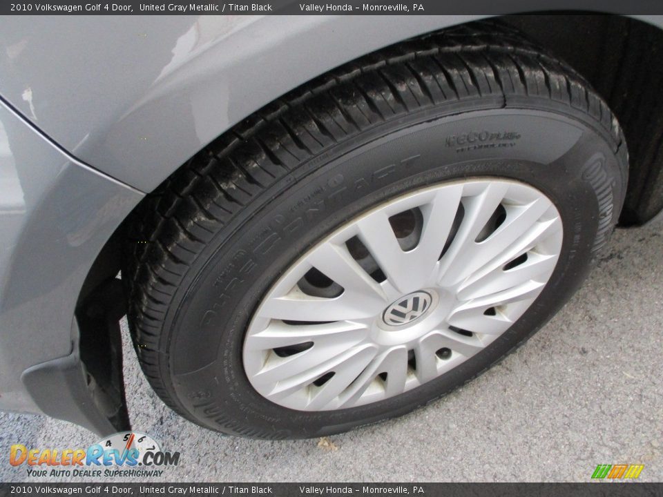 2010 Volkswagen Golf 4 Door United Gray Metallic / Titan Black Photo #6