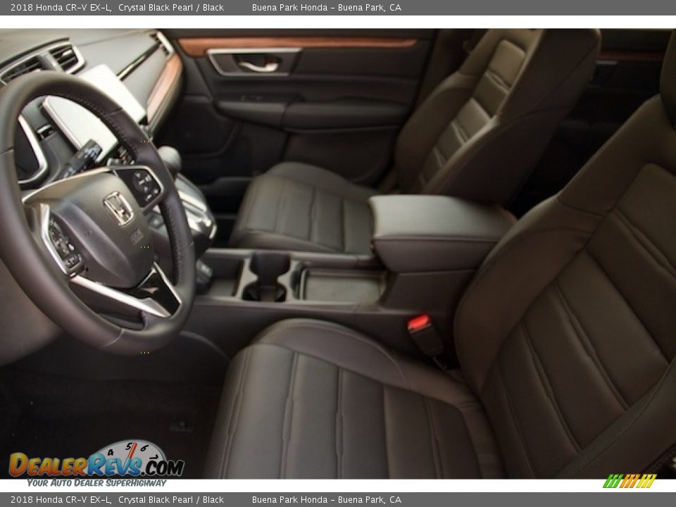 2018 Honda CR-V EX-L Crystal Black Pearl / Black Photo #7