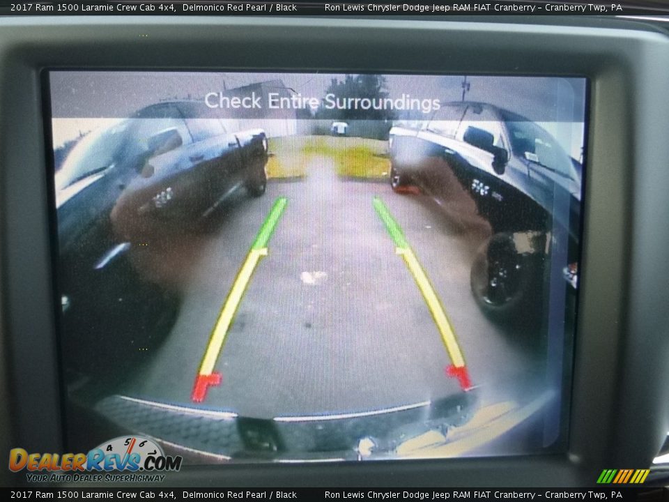 2017 Ram 1500 Laramie Crew Cab 4x4 Delmonico Red Pearl / Black Photo #19
