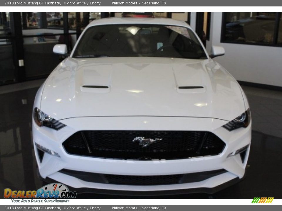 2018 Ford Mustang GT Fastback Oxford White / Ebony Photo #2