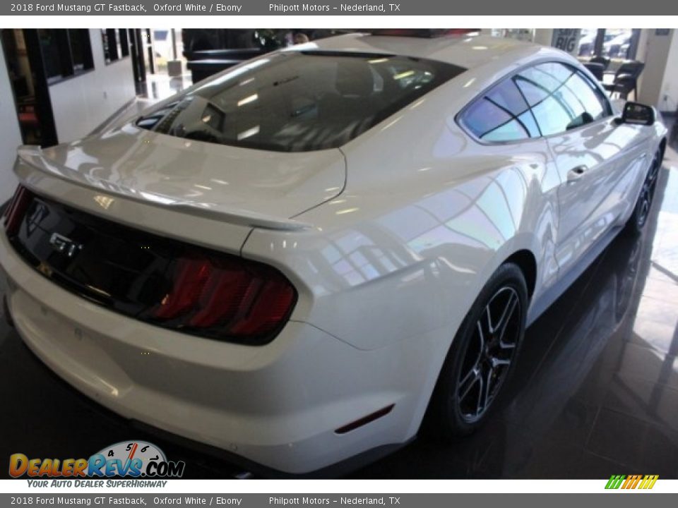 2018 Ford Mustang GT Fastback Oxford White / Ebony Photo #7
