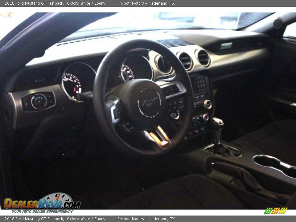2018 Ford Mustang GT Fastback Oxford White / Ebony Photo #11