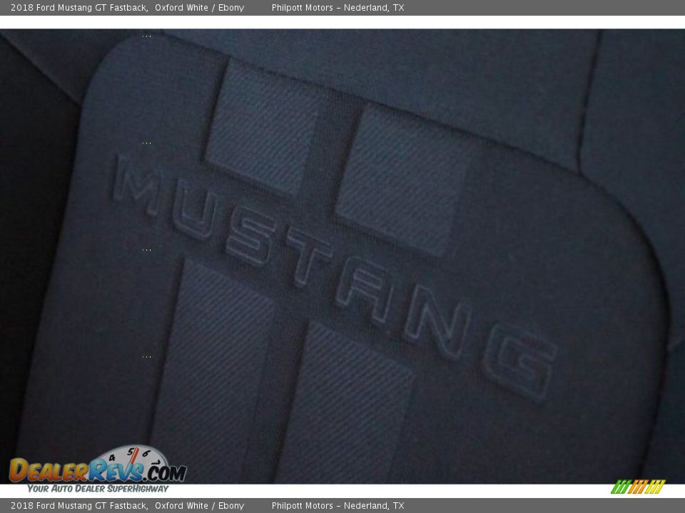 2018 Ford Mustang GT Fastback Oxford White / Ebony Photo #14