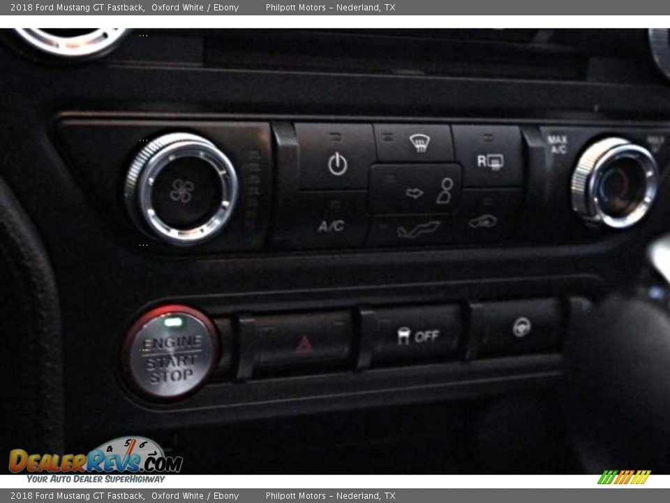 2018 Ford Mustang GT Fastback Oxford White / Ebony Photo #16
