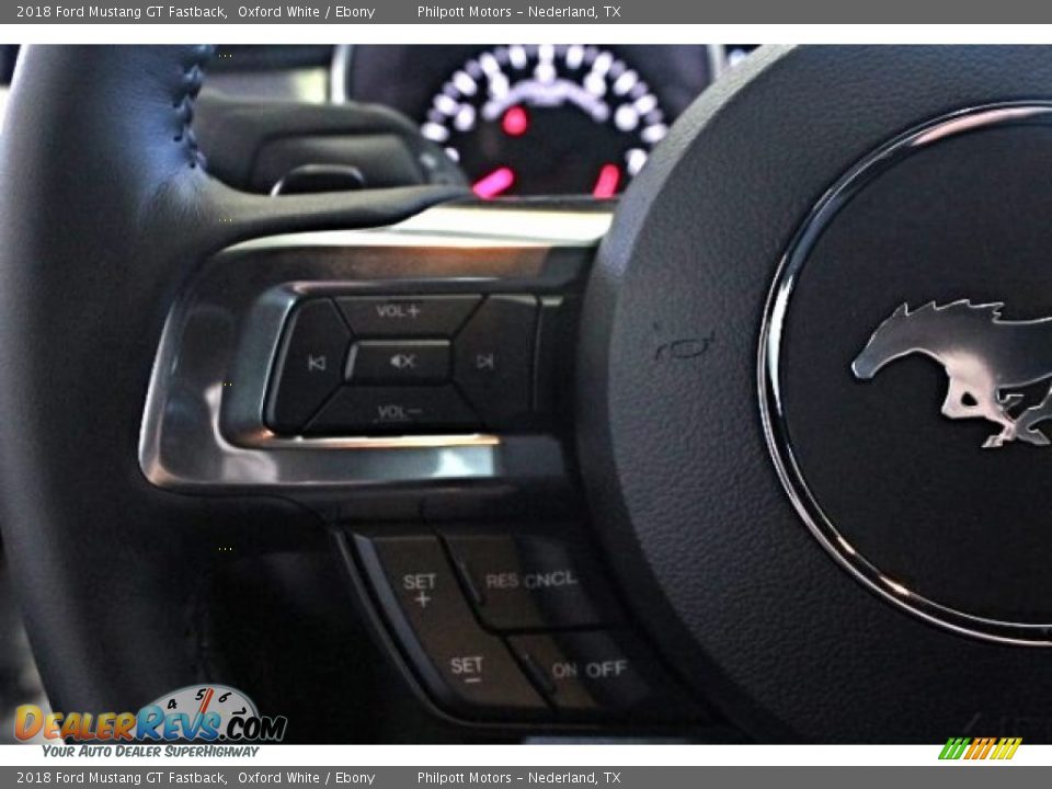 2018 Ford Mustang GT Fastback Oxford White / Ebony Photo #19