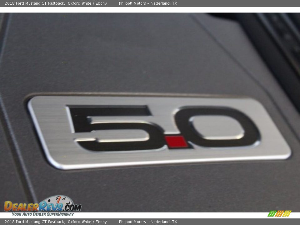 2018 Ford Mustang GT Fastback Oxford White / Ebony Photo #29