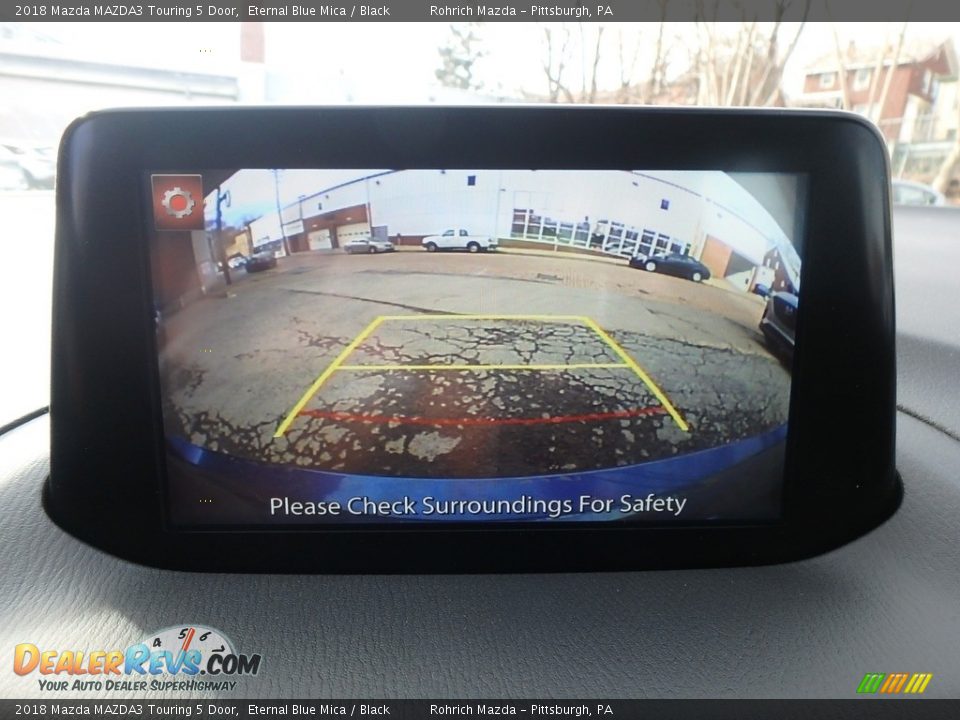 2018 Mazda MAZDA3 Touring 5 Door Eternal Blue Mica / Black Photo #15