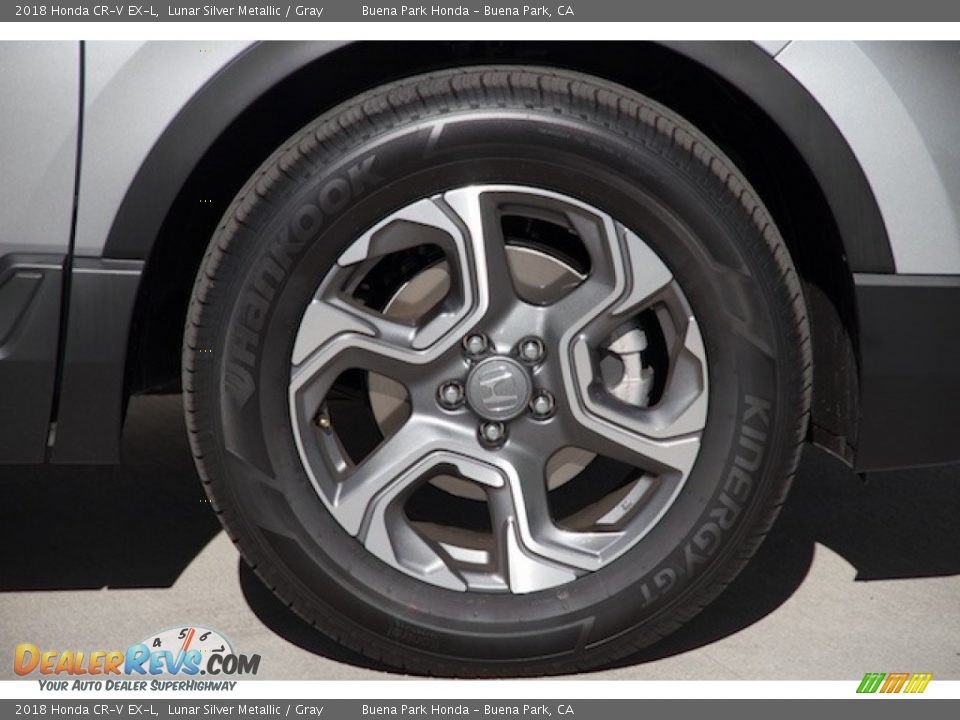 2018 Honda CR-V EX-L Lunar Silver Metallic / Gray Photo #4