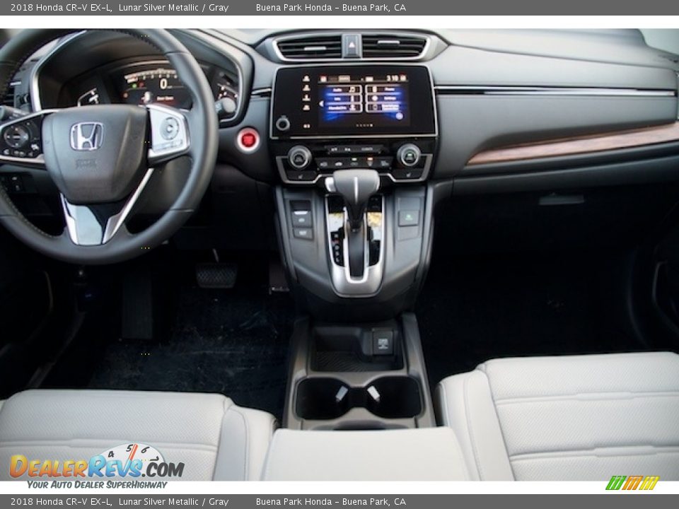 2018 Honda CR-V EX-L Lunar Silver Metallic / Gray Photo #11