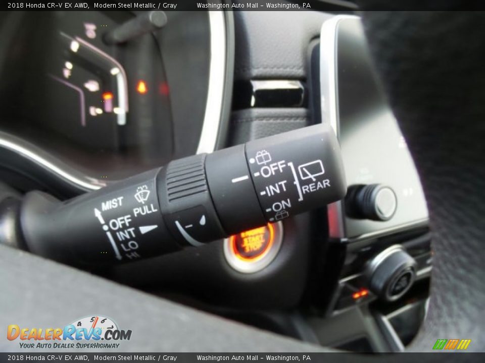 2018 Honda CR-V EX AWD Modern Steel Metallic / Gray Photo #20