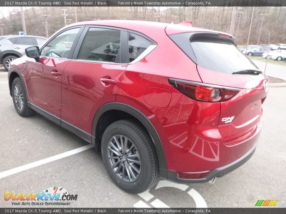 2017 Mazda CX-5 Touring AWD Soul Red Metallic / Black Photo #6