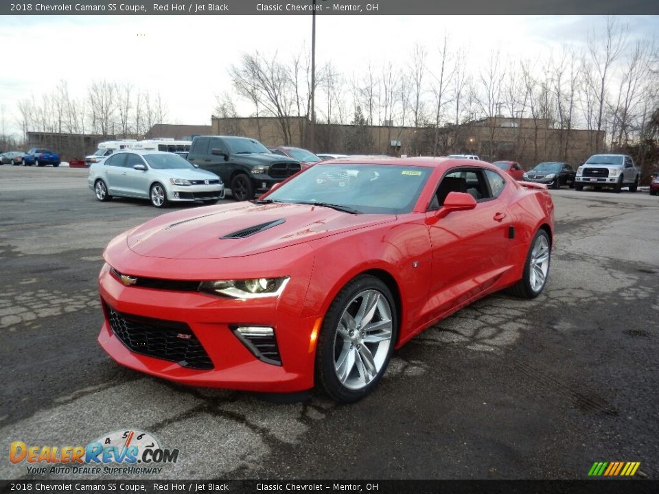 2018 Chevrolet Camaro SS Coupe Red Hot / Jet Black Photo #1