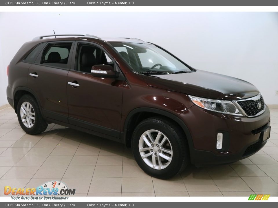 2015 Kia Sorento LX Dark Cherry / Black Photo #1