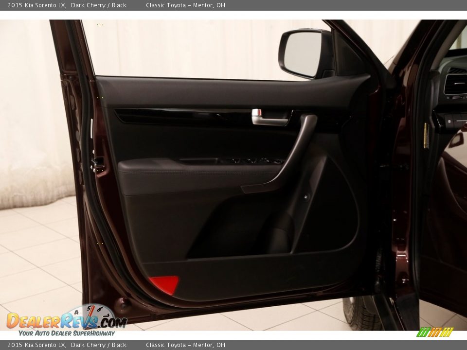 2015 Kia Sorento LX Dark Cherry / Black Photo #4