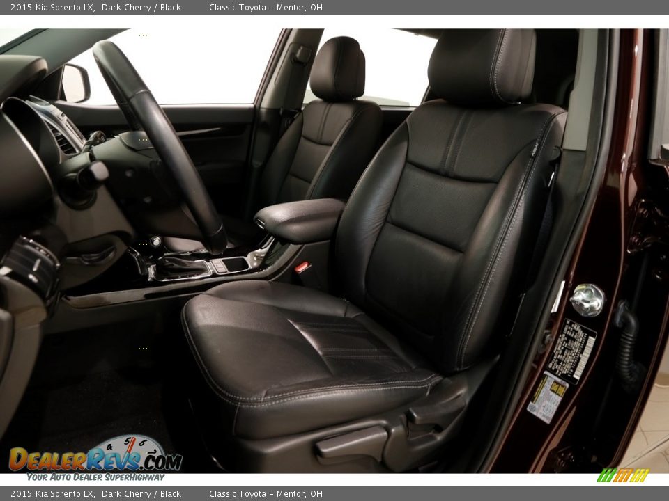2015 Kia Sorento LX Dark Cherry / Black Photo #5