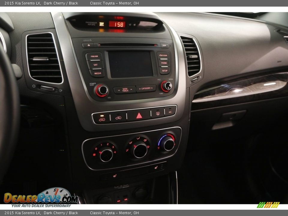 2015 Kia Sorento LX Dark Cherry / Black Photo #8