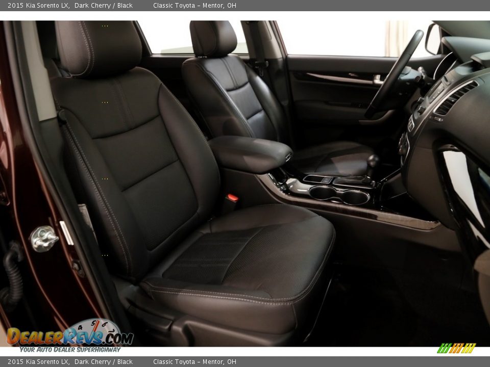 2015 Kia Sorento LX Dark Cherry / Black Photo #13