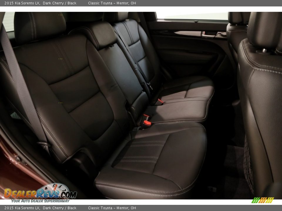 2015 Kia Sorento LX Dark Cherry / Black Photo #14