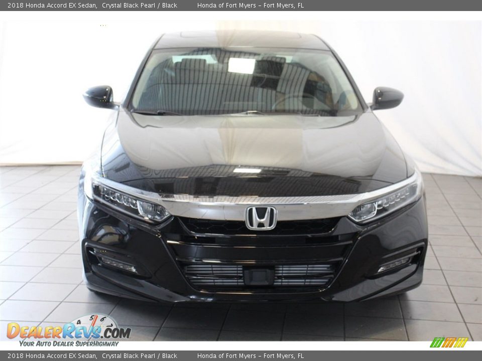 2018 Honda Accord EX Sedan Crystal Black Pearl / Black Photo #4