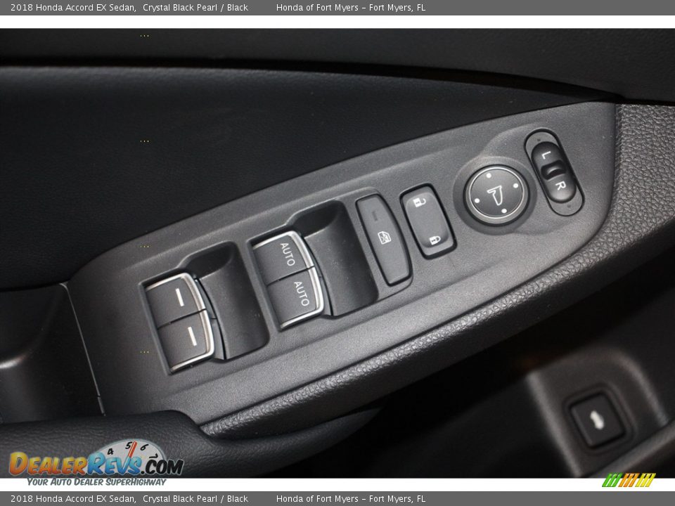 2018 Honda Accord EX Sedan Crystal Black Pearl / Black Photo #11