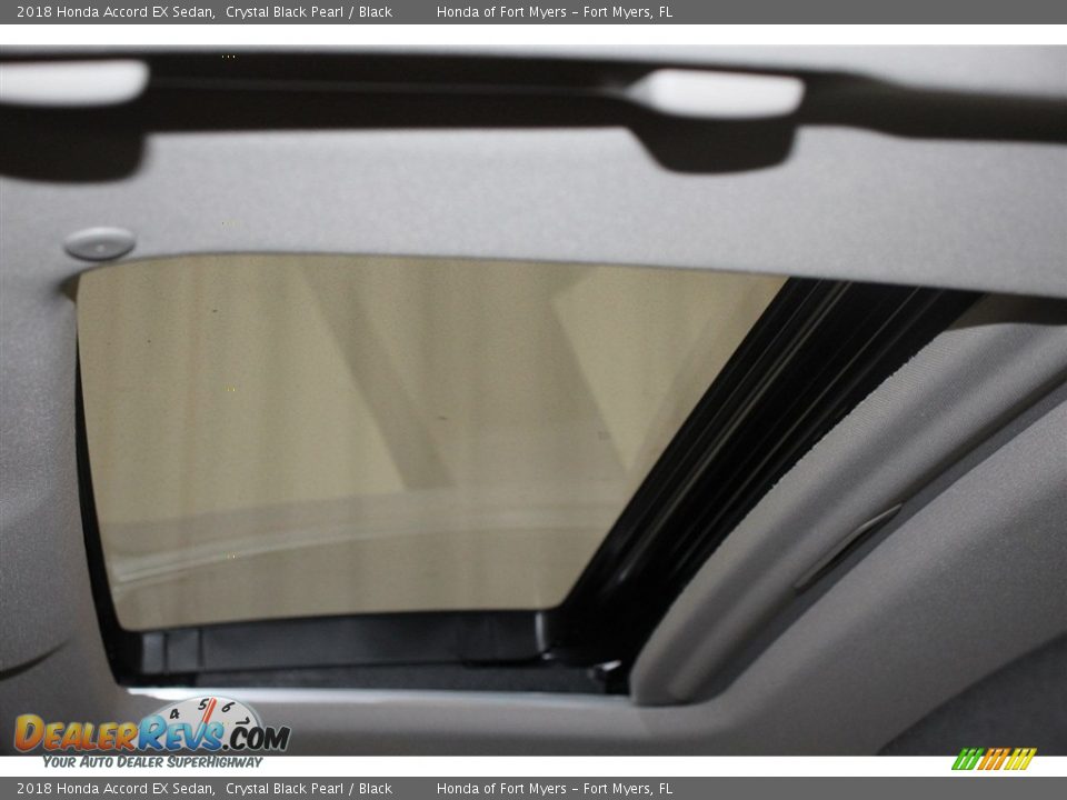 2018 Honda Accord EX Sedan Crystal Black Pearl / Black Photo #13