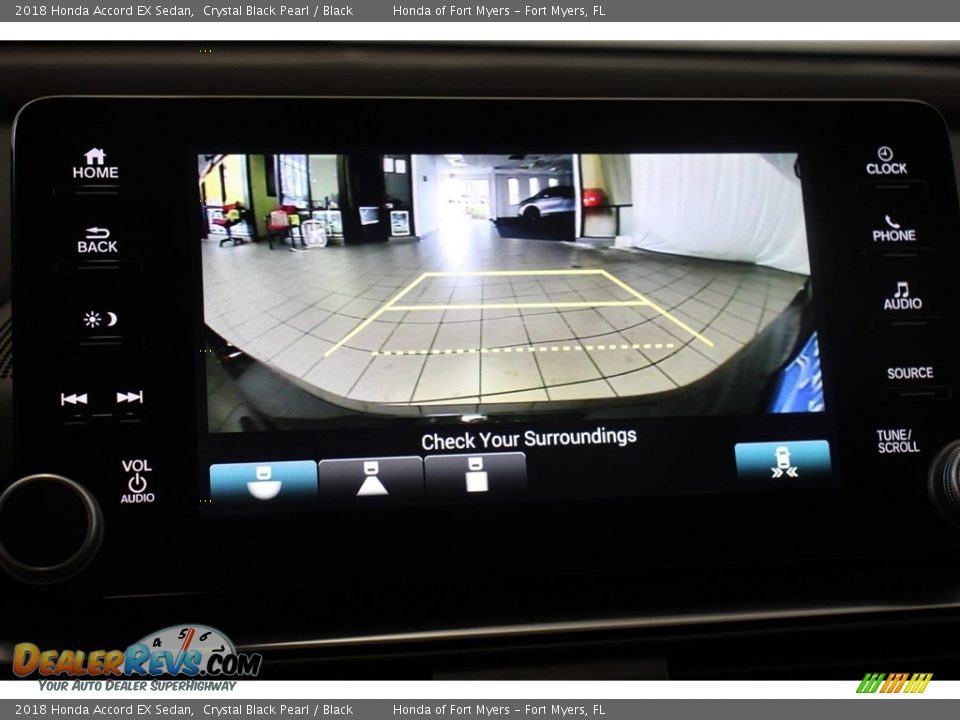 2018 Honda Accord EX Sedan Crystal Black Pearl / Black Photo #18