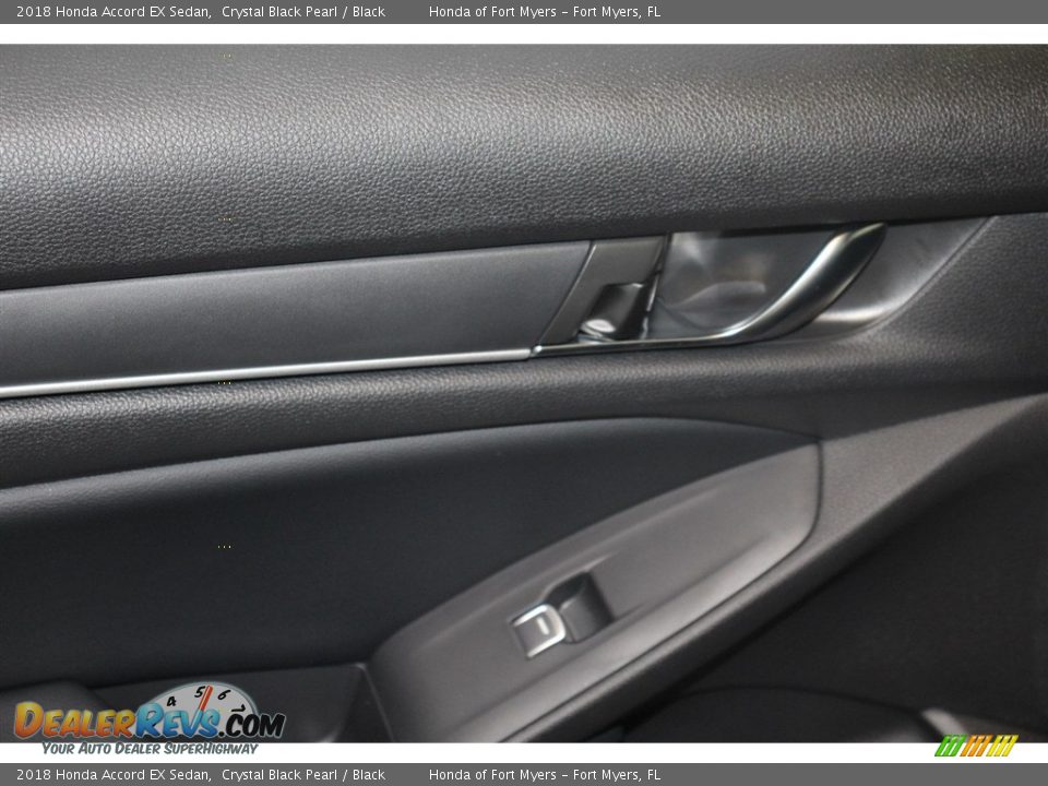 2018 Honda Accord EX Sedan Crystal Black Pearl / Black Photo #22