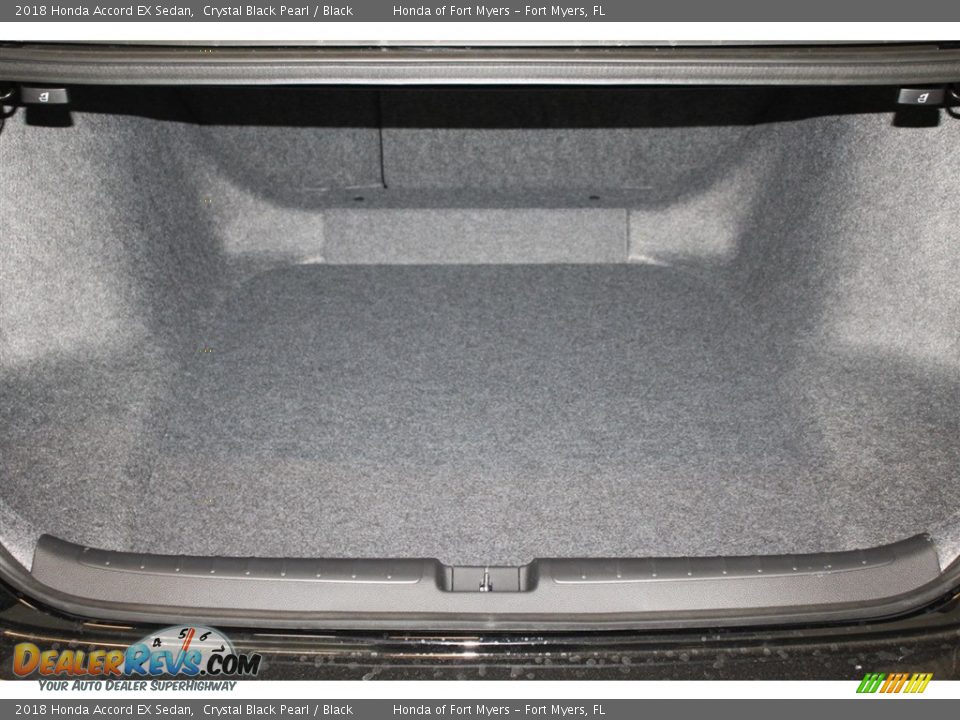 2018 Honda Accord EX Sedan Crystal Black Pearl / Black Photo #24