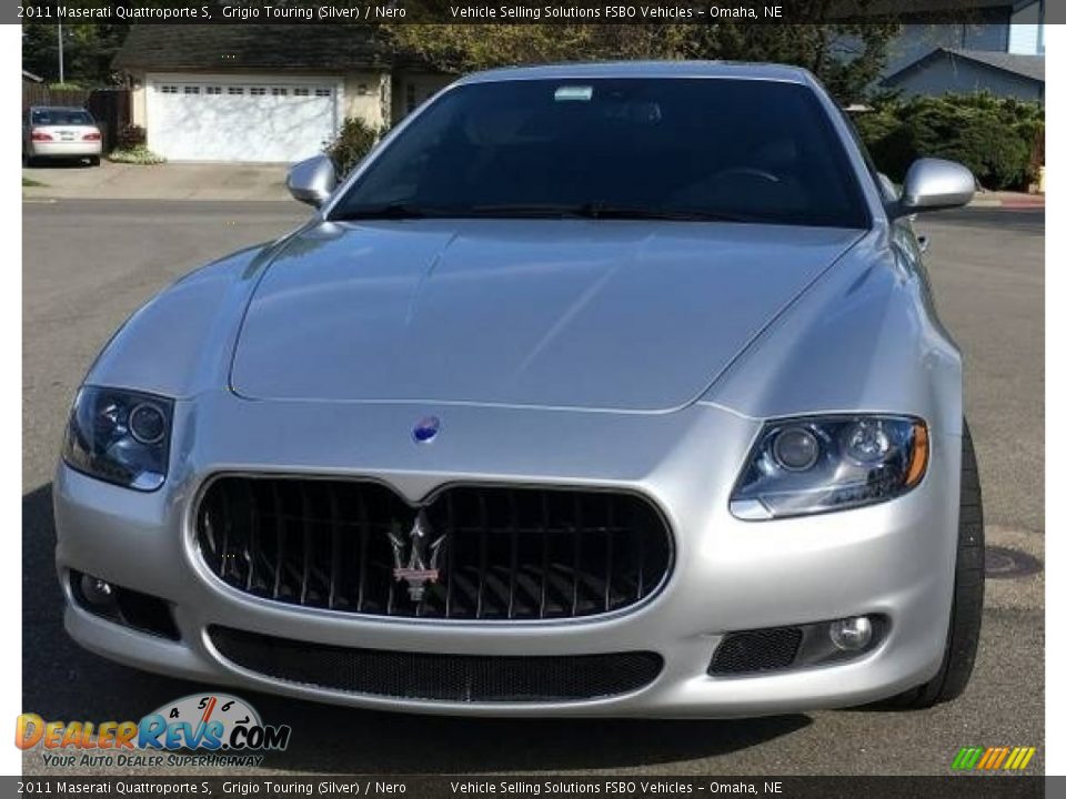 2011 Maserati Quattroporte S Grigio Touring (Silver) / Nero Photo #11