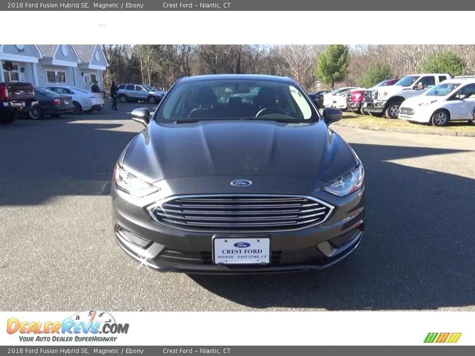 2018 Ford Fusion Hybrid SE Magnetic / Ebony Photo #2