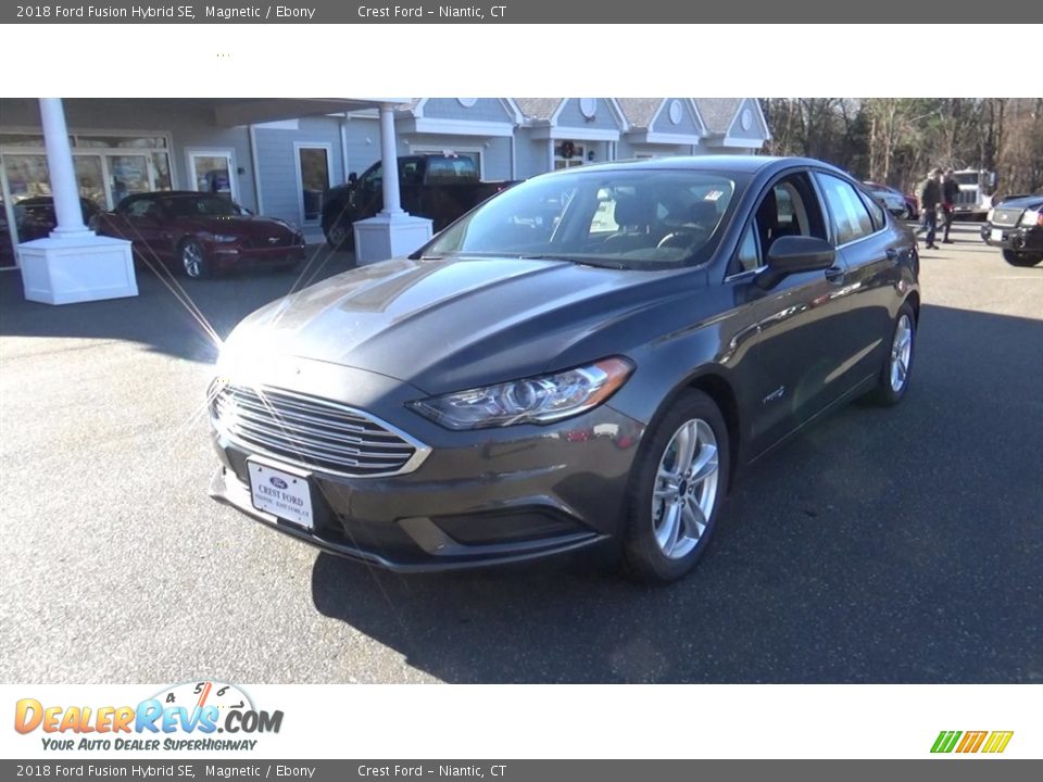 2018 Ford Fusion Hybrid SE Magnetic / Ebony Photo #3