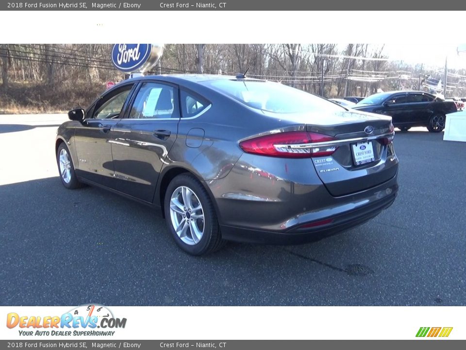 2018 Ford Fusion Hybrid SE Magnetic / Ebony Photo #5