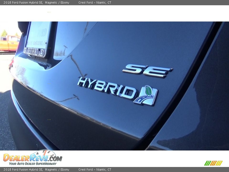 2018 Ford Fusion Hybrid SE Magnetic / Ebony Photo #8
