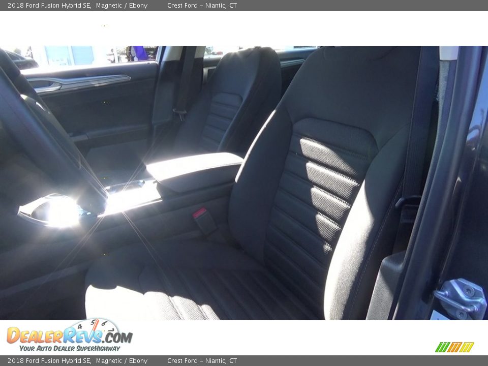 2018 Ford Fusion Hybrid SE Magnetic / Ebony Photo #11