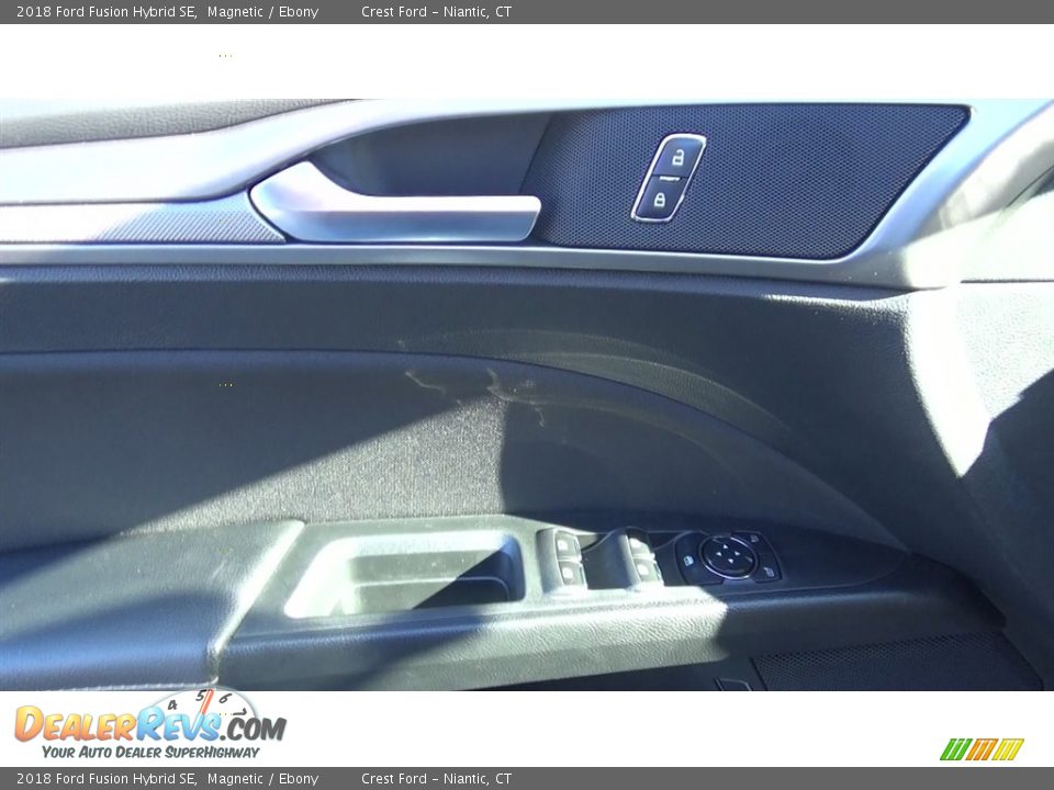 2018 Ford Fusion Hybrid SE Magnetic / Ebony Photo #12